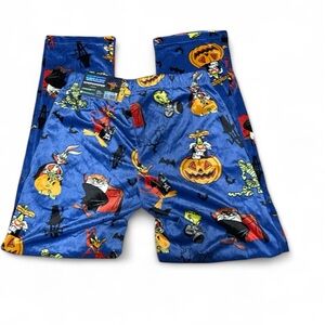 Looney Tunes Limited Edition Fleece PJ Pants with Pockets Mens Size Small NWT